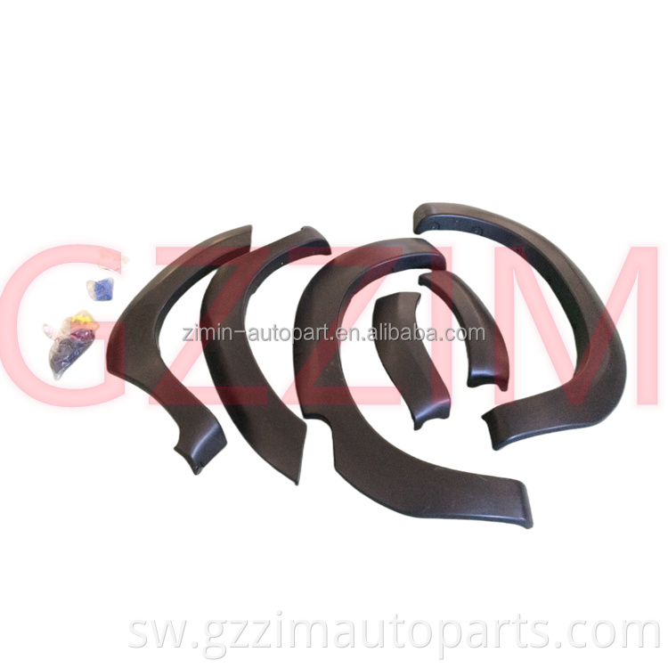 Fender gurudumu la eyebrow mlinzi gurudumu arch matope kwa Vigo Hilux 20121